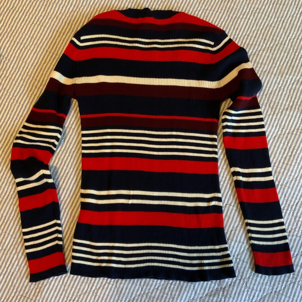 Halogen Ribbed Striped Sweater - Picture 4 of 6